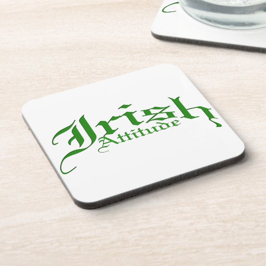 Ierse houding bier onderzetter (Linkerzijde)