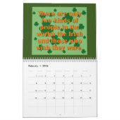 Ierse Humor & Pride Kalender (Feb 2026)