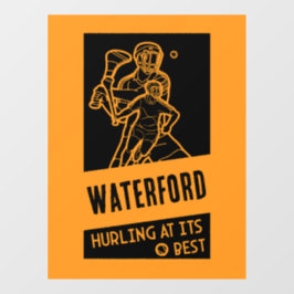 Ierse Hurling Sport Raamsticker