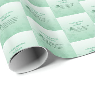 Ierse huwelijksgelukwensen zegen cadeaupapier