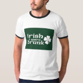 Ierse i werd drink t-shirt (Voorkant)