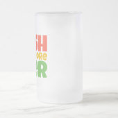 Ierse Ik Had Meer Bier Bevroren Glas Mok (Center)
