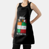 Ierse Italiaanse grappige Ierse Italianen doen het Schort (Insitu)