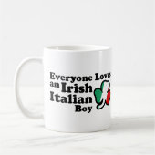 Ierse Italiaanse jongen Koffiemok (Links)