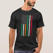 Ierse Italiaanse vlag Ierland Italië Prid T-shirt (Voorkant)