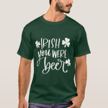 Ierse Jij Was Bier Groen Grappig