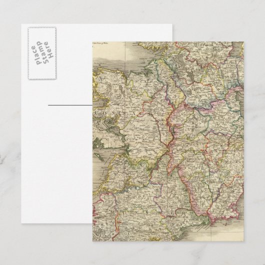 Ierse kaart (Voorkant / Achterkant)