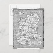  Ierse kaart (Voorkant / Achterkant)
