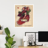 Ierse kaart 1868 poster (Thuiskantoor)