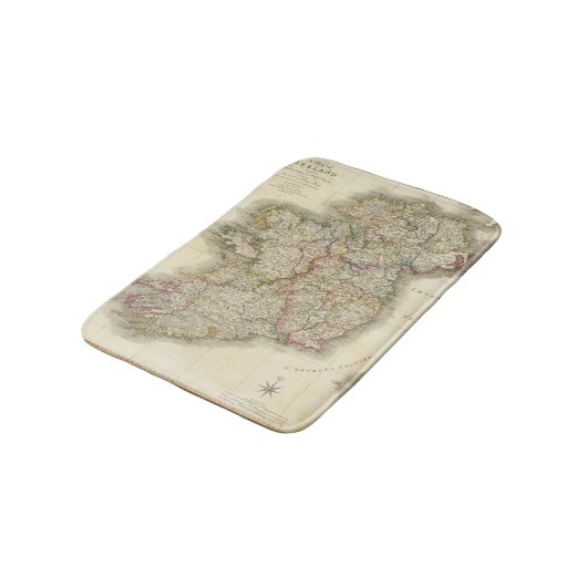 Ierse kaart badmat (Gekanteld)