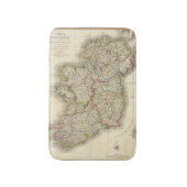 Ierse kaart badmat (Voorkant Verticaal)