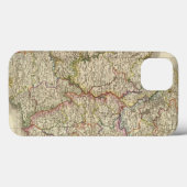 Ierse kaart Case-Mate iPhone case (Achterkant (horizontaal))
