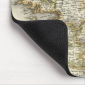 Ierse kaart - Irish Eire Erin Historic Map Muismat (Hoek)