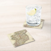 Ierse kaart kartonnen onderzetters (Insitu)