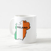 Ierse kaart koffiemok (Voorkant links)
