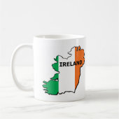 Ierse kaart koffiemok (Links)