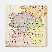 Ierse kaart magneet (Voorkant)