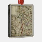 Ierse kaart metalen ornament (Rechts)