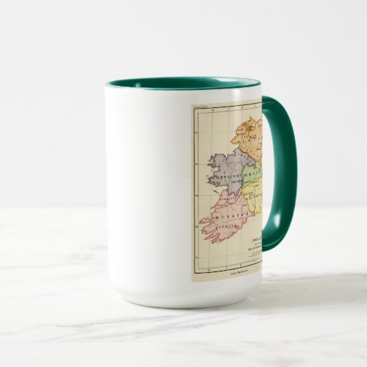 Ierse kaart mok (Voorkant rechts)