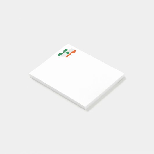 Ierse kaart post-it® notes (Schuin)