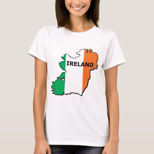 Ierse kaart t-shirt (Voorkant)