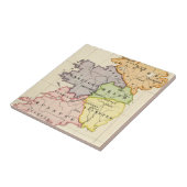 Ierse kaart tegeltje (Zijkant)