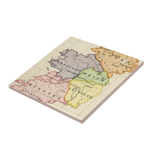 Ierse kaart tegeltje (Zijkant)