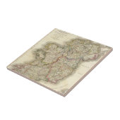 Ierse kaart tegeltje (Zijkant)