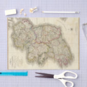 Ierse kaart tissuepapier (Craft)