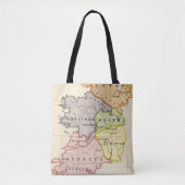 Ierse kaart tote bag (Voorkant)