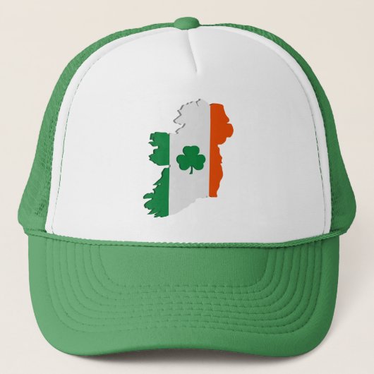 Ierse kaart trucker pet (Voorkant)