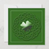 Ierse kaart/Uitnodiging - Personaliseer IT Kaart (Voorkant)