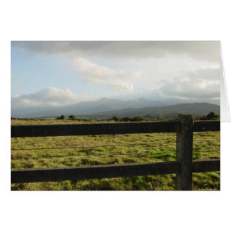 Ierse kaart voor het platteland