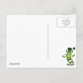 Ierse Kabouter die Voeten slaan Briefkaart (Achterkant)