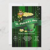 Ierse kabouter pot goud St Patricks vakantie Kaart (Voorkant)
