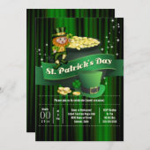 Ierse kabouter pot goud St Patricks vakantie Kaart (Voorkant / Achterkant)
