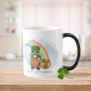 Ierse kabouter pot met goud op St. Patrick's Dag Magische Mok