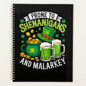Ierse Kabouter St. Patrick Gevoelig voor Streken Planner (Voorkant)