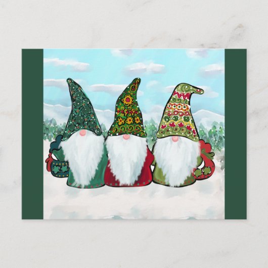 Ierse kabouters briefkaart (Voorkant)