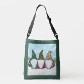 Ierse kabouters crossbody tas (Achterkant)