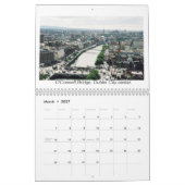 Ierse kalender - beroemde Dublin-mijlpalen (Mar 2027)