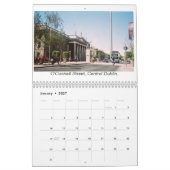 Ierse kalender - beroemde Dublin-mijlpalen (Jan 2027)