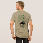 Ierse Kameel Tri-Blend Shirt (Voorkant)