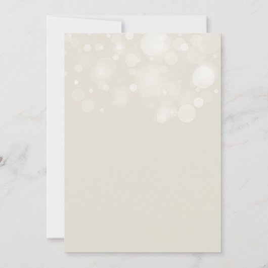 Ierse kant koppels bruiloft douche kaart (Achterkant)