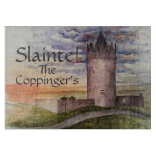 Ierse kasteel Slainte snijplank