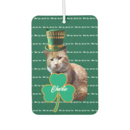 Ierse Kat Vader Shamrock Luchtverfrisser