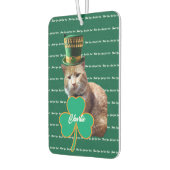 Ierse Kat Vader Shamrock Luchtverfrisser (Links)
