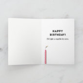 Ierse katholieke verjaardag kaart (Binnen)