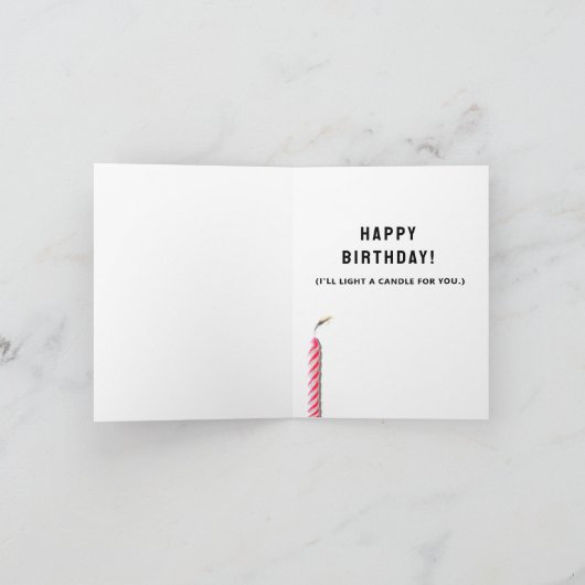 Ierse katholieke verjaardag kaart (Binnen)