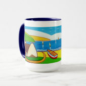 Ierse katoen met Mok (Voorkant links)